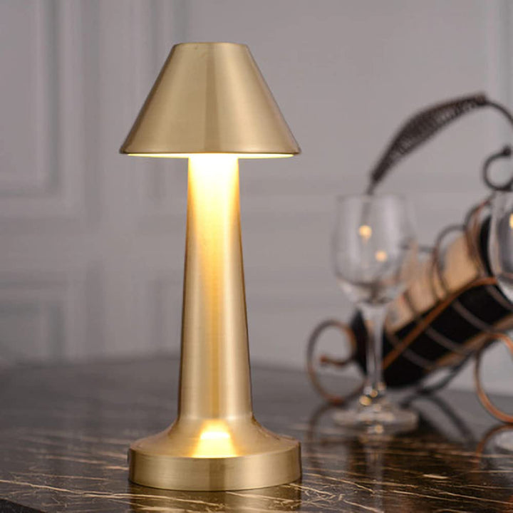 Victor Modern Dimmable Table Lamp-Gold-Cylinder-State of Style