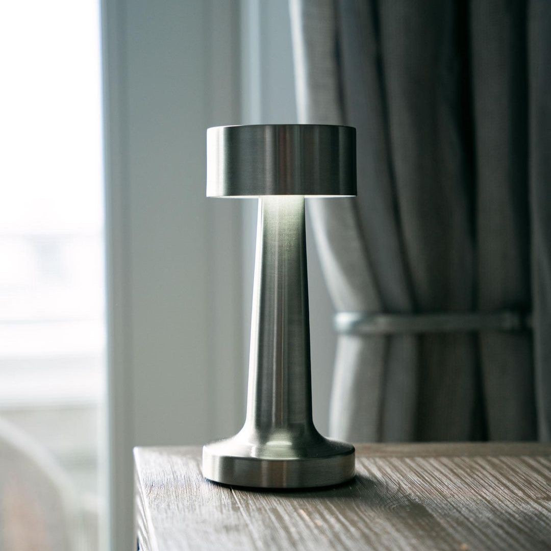 Victor Modern Dimmable Table Lamp-Gold-Cylinder-State of Style