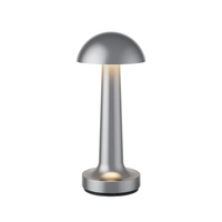 Victor Modern Dimmable Table Lamp-Silver-Round-State of Style