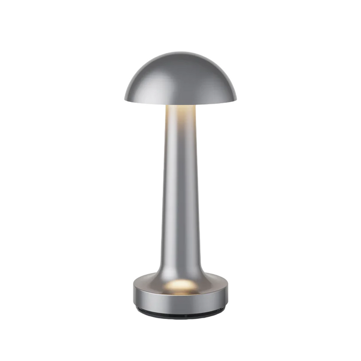 Victor Modern Dimmable Table Lamp-Silver-Round-State of Style