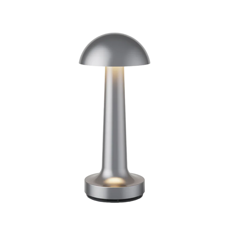 Victor Modern Dimmable Table Lamp-Silver-Round-State of Style