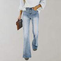 Vintage Flared Jeans - Mandy-Sky Blue-XS-State of Style