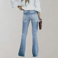 Vintage Flared Jeans - Mandy-Sky Blue-XS-State of Style