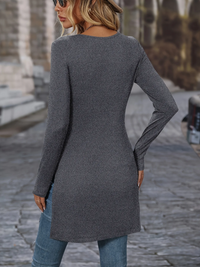 Vintage Inspired Dress | Indira Aura-Gray-S-State of Style
