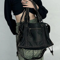 Vintage Leather Handbag - Marisol-State of Style