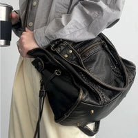 Vintage Leather Handbag - Marisol-State of Style