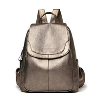 Vintage Leather Women's Backpack - Isabella-Bronze-State of Style
