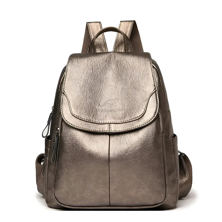 Vintage Leather Women's Backpack - Isabella-Bronze-State of Style