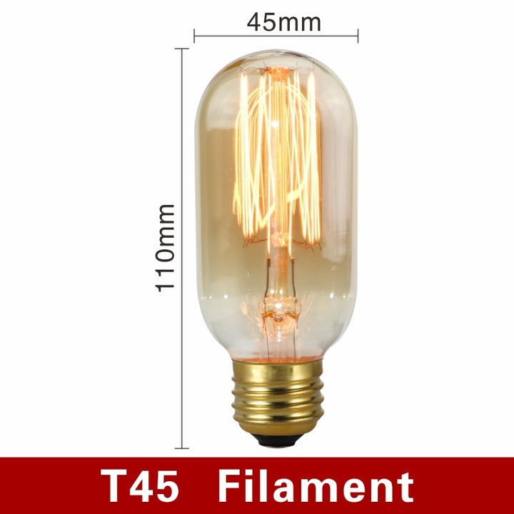 Vintage Light Bulbs - NostalgiaGlow-ST64 Filament-State of Style