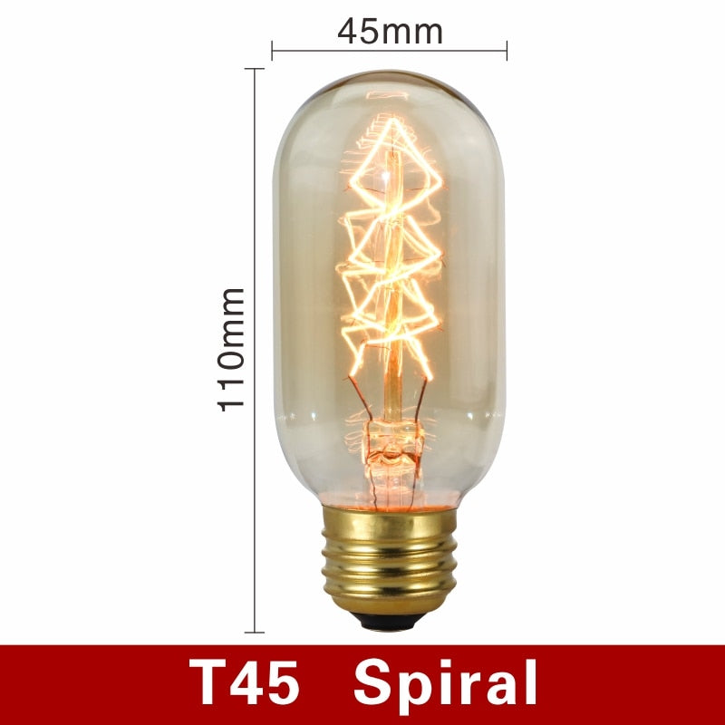 Vintage Light Bulbs - NostalgiaGlow-ST64 Filament-State of Style