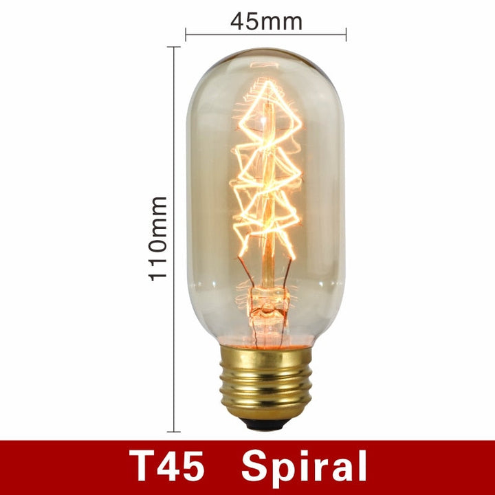 Vintage Light Bulbs - NostalgiaGlow-ST64 Filament-State of Style