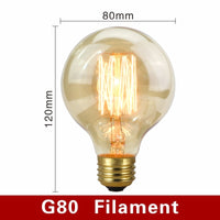 Vintage Light Bulbs - NostalgiaGlow-ST64 Filament-State of Style
