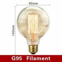 Vintage Light Bulbs - NostalgiaGlow-ST64 Filament-State of Style