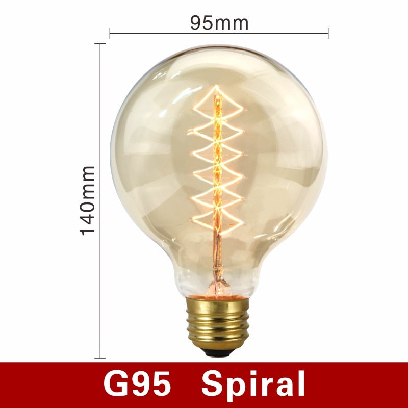 Vintage Light Bulbs - NostalgiaGlow-ST64 Filament-State of Style