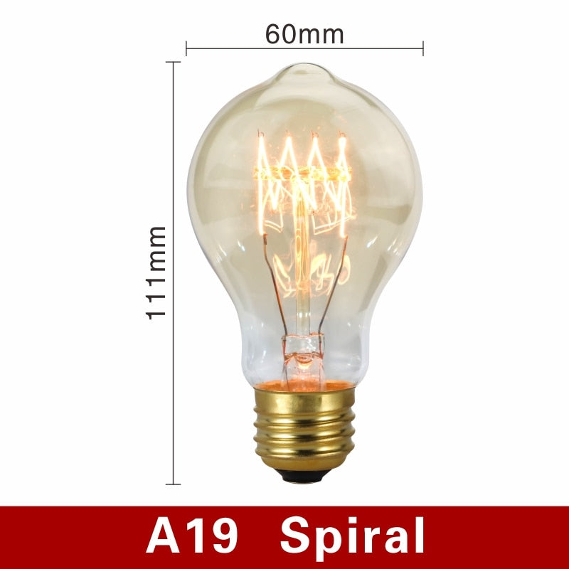 Vintage Light Bulbs - NostalgiaGlow-ST64 Filament-State of Style