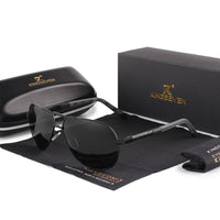 Vintage men's sunglasses – Luca-Gold Black-State of Style