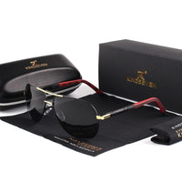 Vintage men's sunglasses – Luca-Gold Black-State of Style