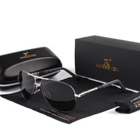 Vintage men's sunglasses – Luca-Gold Black-State of Style