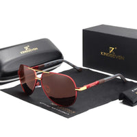 Vintage men's sunglasses – Luca-Red Brown-State of Style