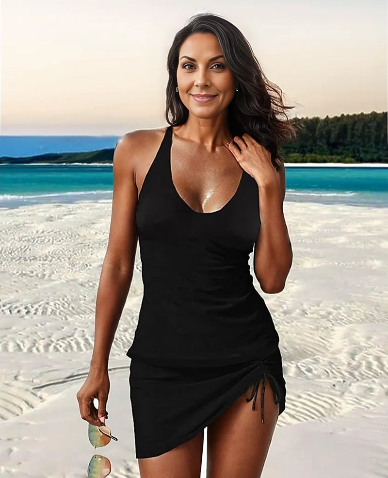 Vintage tankini with ruffle detail – Melina-M-State of Style