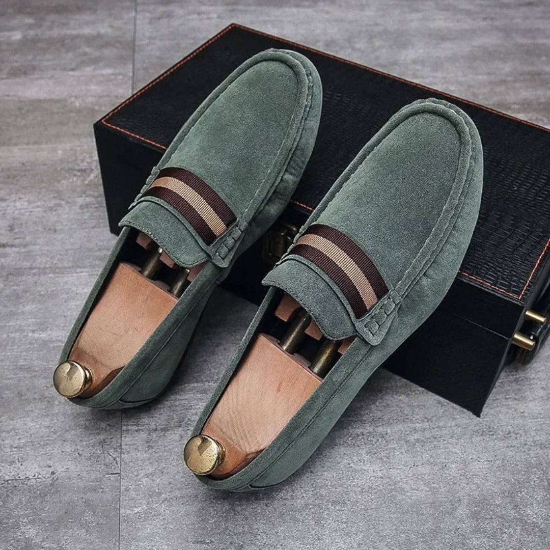 Virgil Loafers | Stylish & Comfortable-Green-5.0-State of Style