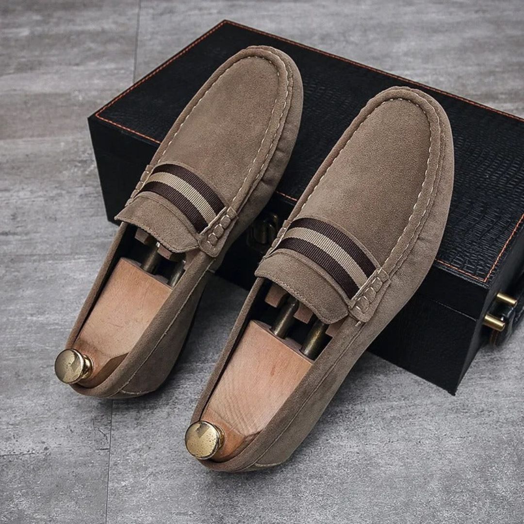 Virgil Loafers | Stylish & Comfortable-Khaki-5.0-State of Style