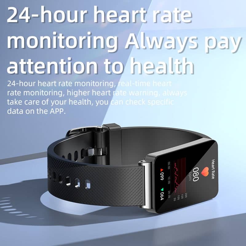 VitalTrack Smart Armband – Sporty Health Tracker-Black-State of Style
