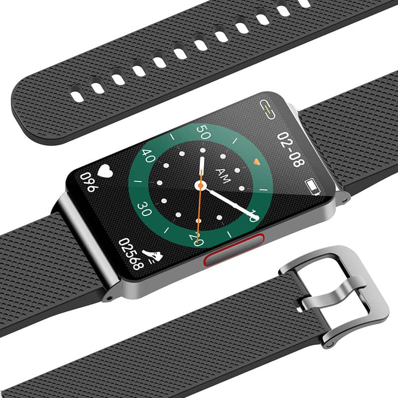 VitalTrack Smart Armband – Sporty Health Tracker-Black-State of Style