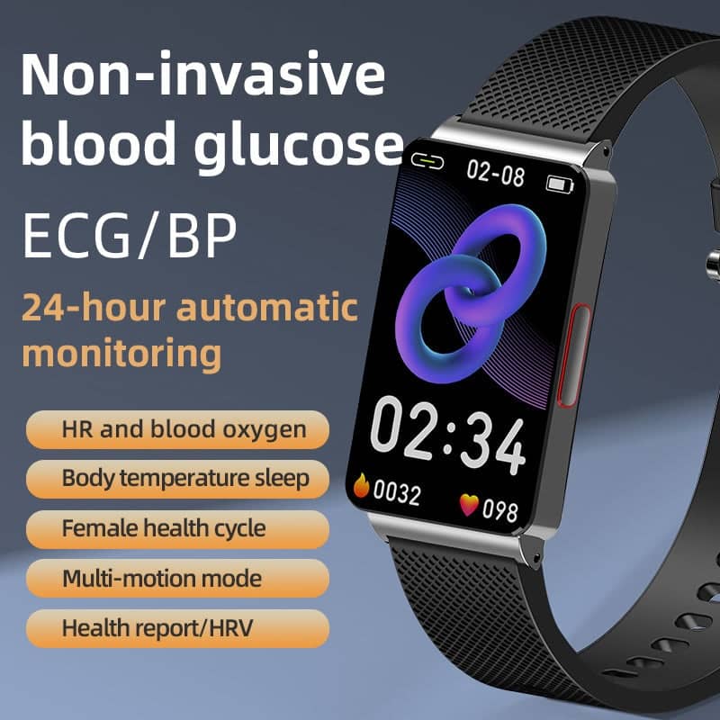 VitalTrack Smart Armband – Sporty Health Tracker-Black-State of Style