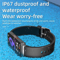 VitalTrack Smart Armband – Sporty Health Tracker-Black-State of Style