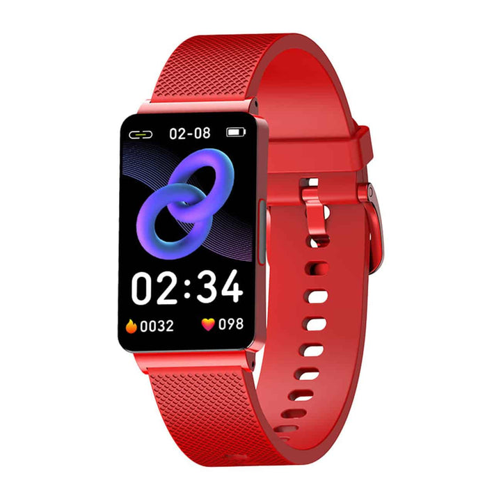 VitalTrack Smart Armband – Sporty Health Tracker-Red-State of Style
