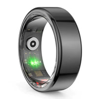 VitaRing Titanium Health Tracker Ring-Black-18.1mm-State of Style