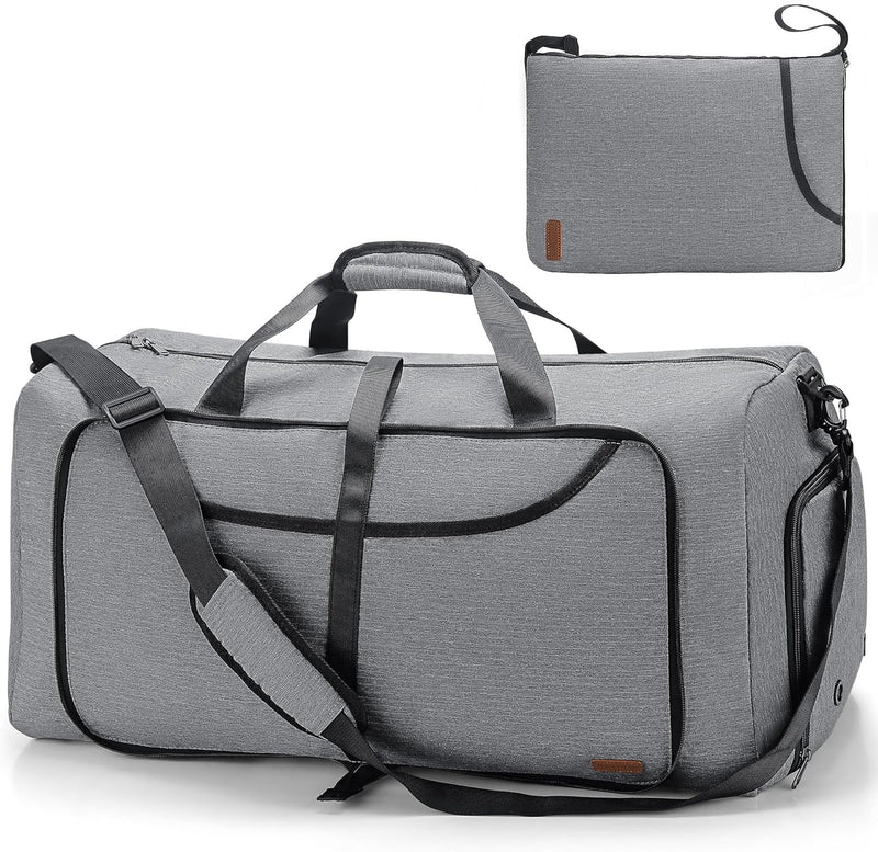 Large Foldable Travel Duffel Bag with Shoe Compartment – Water-Resistant & Durable