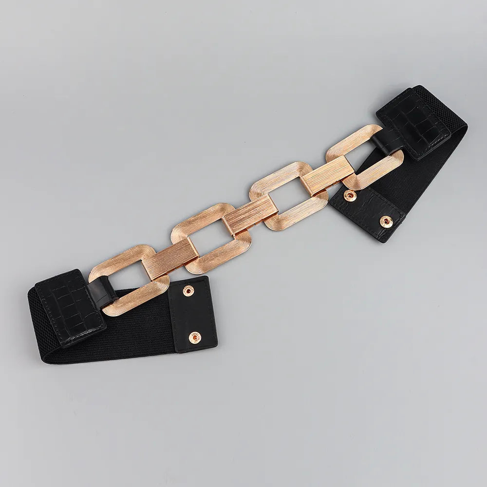 Waist Belt with Fine Chain Detail-State of Style