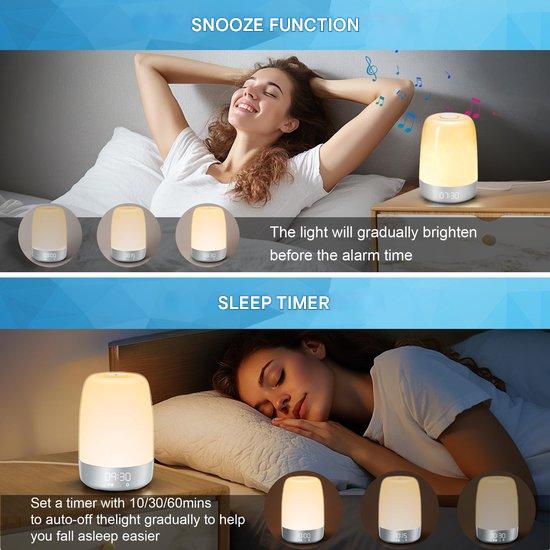 Wake-up Light with Natural Sounds - Aurora-State of Style