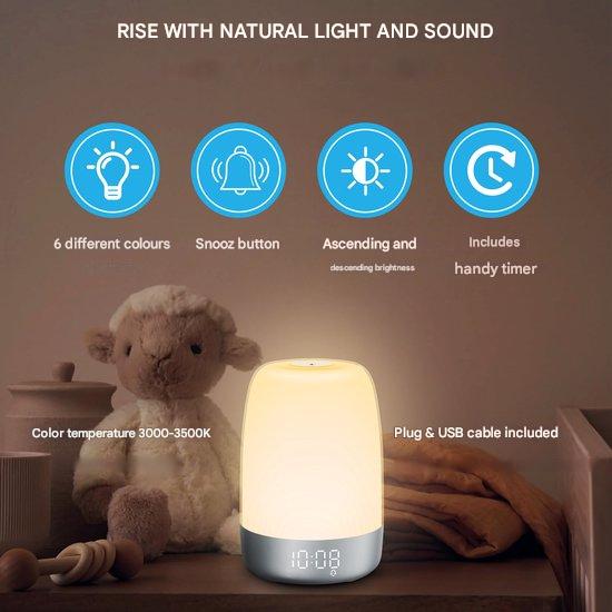 Wake-up Light with Natural Sounds - Aurora-State of Style