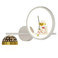 Wall lamp for children's room - GlowNest-White Right-Three Colours-State of Style