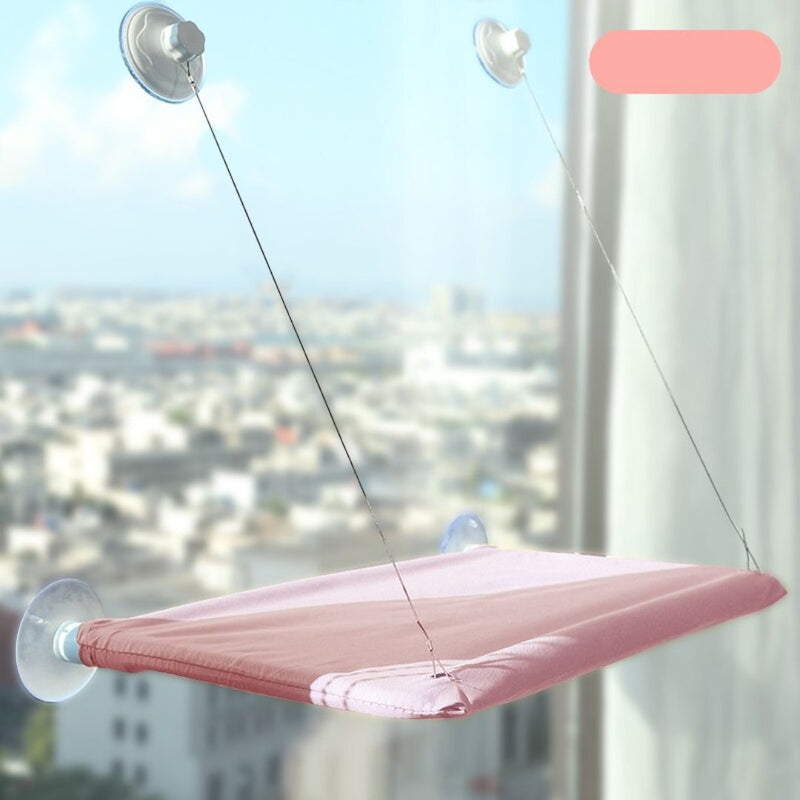 Wall-Mounted Hammock for Pets - SkyNap-Pink 35-55cm-State of Style