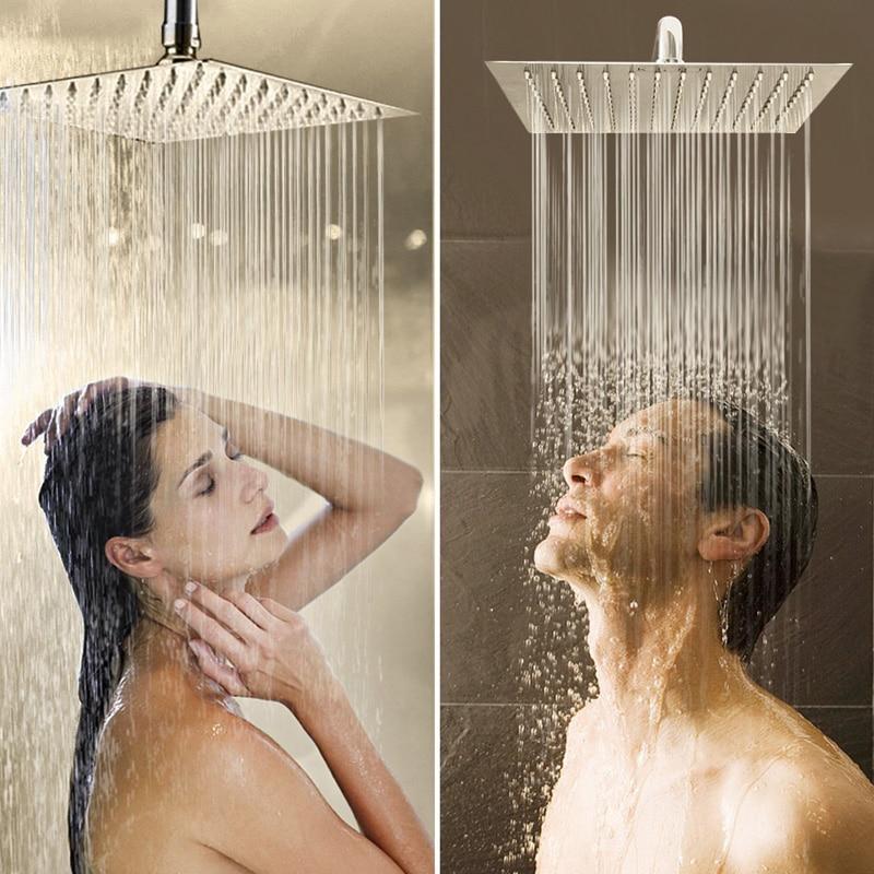 Wall-Mounted Rain Shower - RainFlow Ultra-S-Square-State of Style