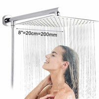 Wall-Mounted Rain Shower - RainFlow Ultra-S-Square-State of Style