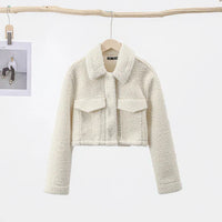 Warm and Stylish Short Coat - Lucia-Beige-XS-State of Style