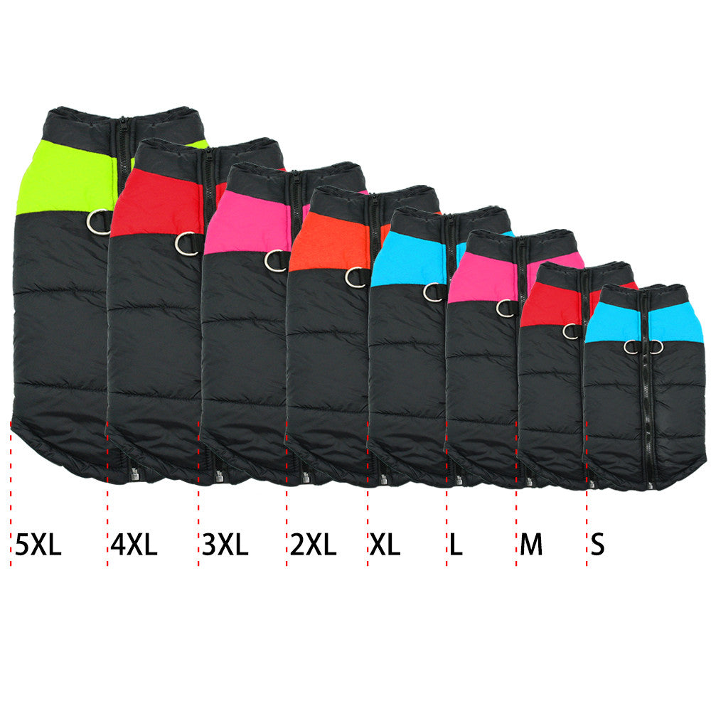 Warm and Water-Repellent Dog Coat - WarmPaws-S-Pink-State of Style