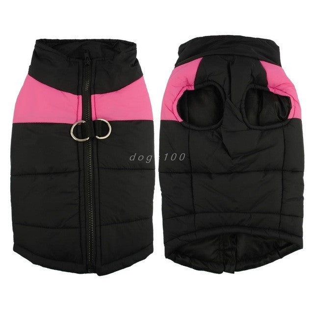 Warm and Water-Repellent Dog Coat - WarmPaws-S-Pink-State of Style
