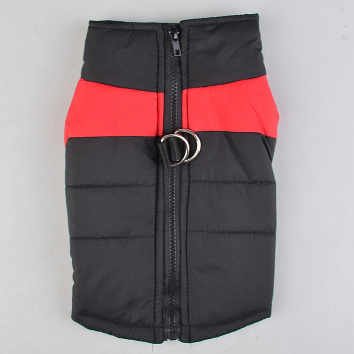 Warm and Water-Repellent Dog Coat - WarmPaws-S-Red-State of Style