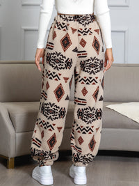 Warm Aztec Print Sweatpants - Amira-S-State of Style