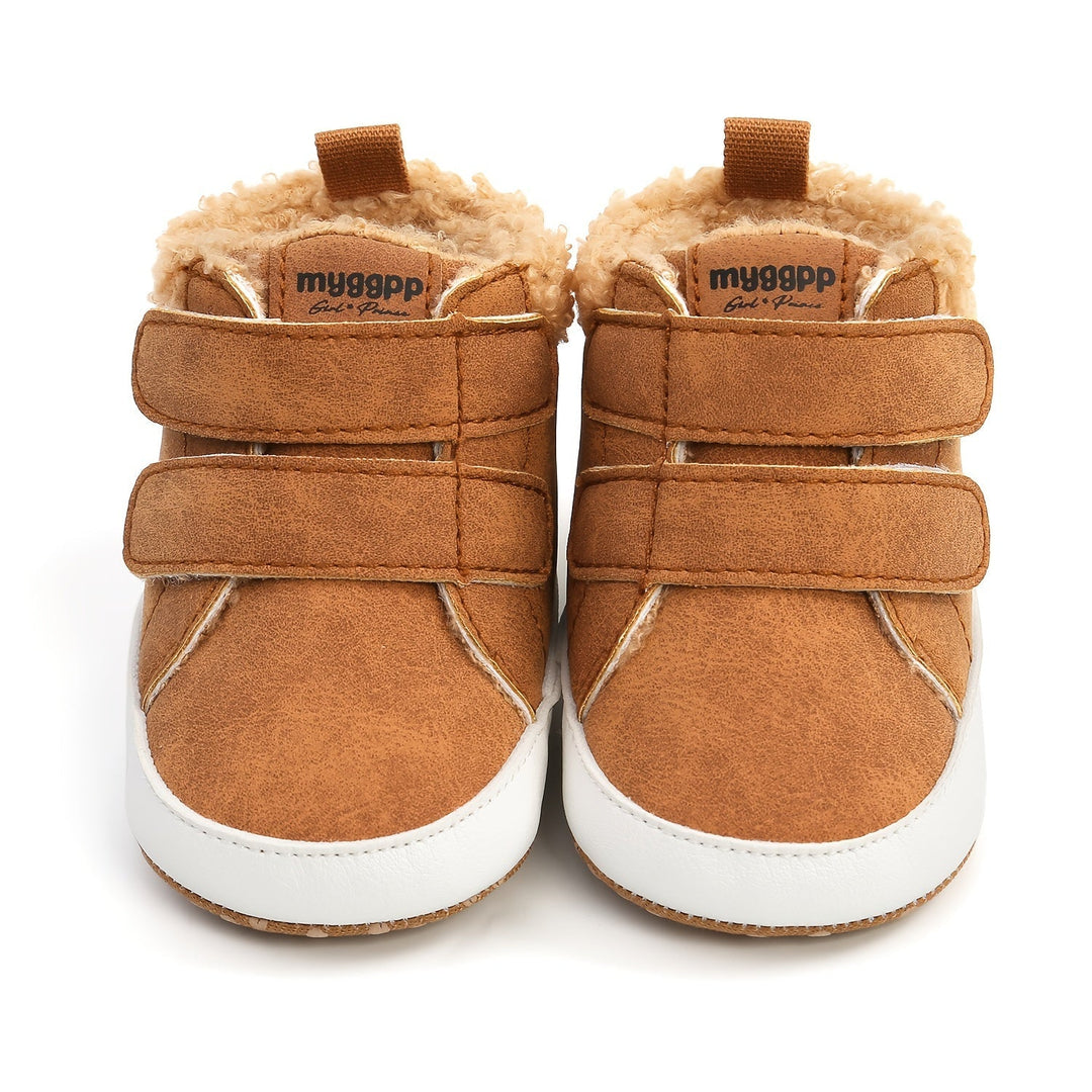 Warm Baby Boots with Velcro – Ready for Every Winter Day!-Black-11-State of Style