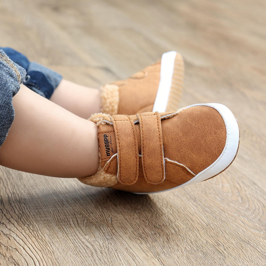 Warm Baby Boots with Velcro – Ready for Every Winter Day!-Black-11-State of Style