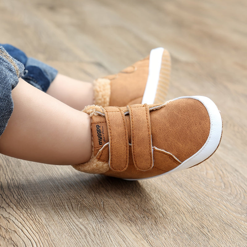Warm Baby Boots with Velcro – Ready for Every Winter Day!-Black-11-State of Style