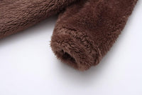Warm Baby Romper with Hood-Footless beige-0-3M-State of Style