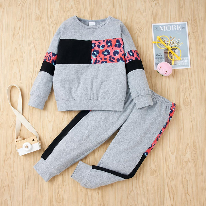 Warm Baby Sweater Set for Girls-Black-12-18 Months-State of Style